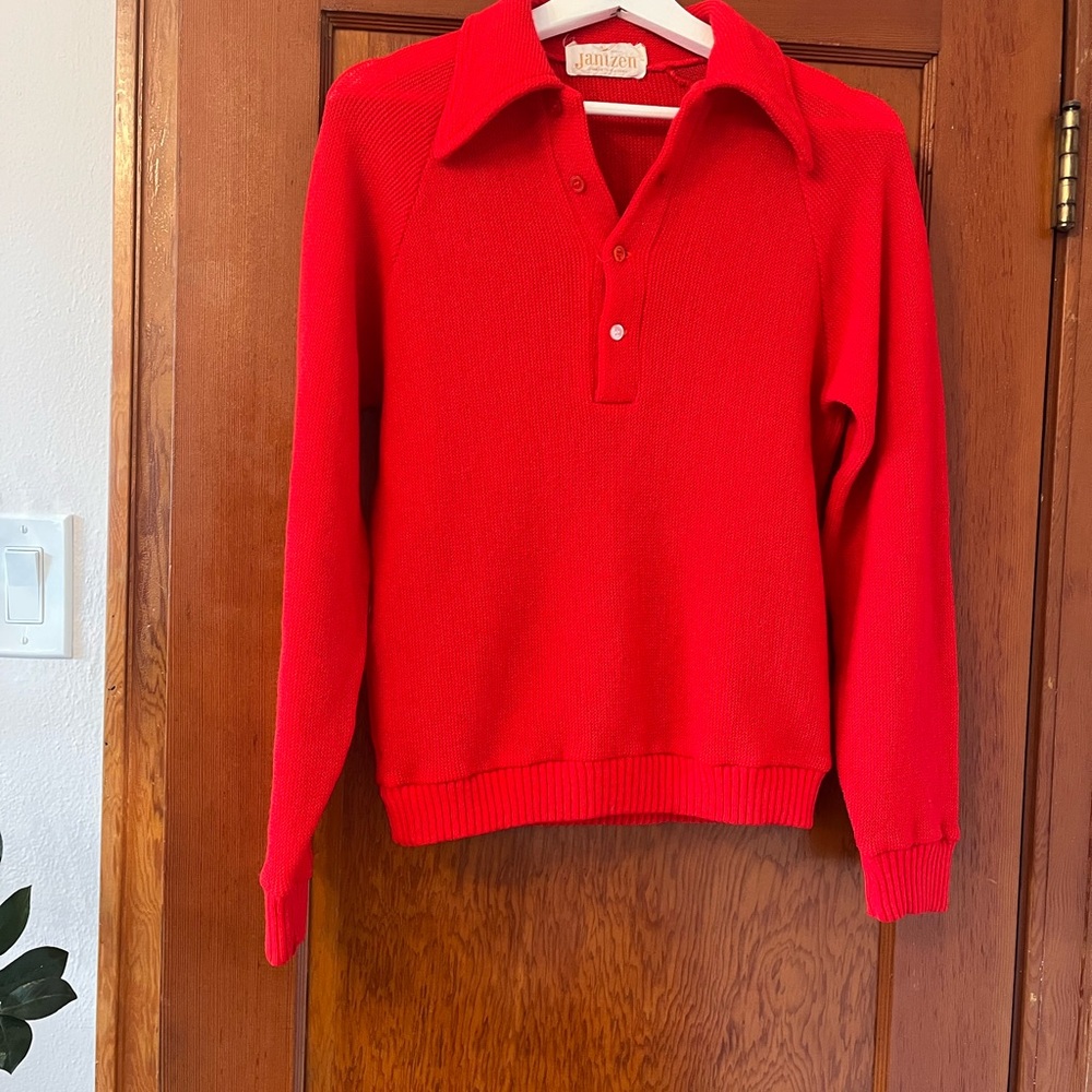 Jantzen vintage Red Sweater